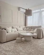 Modular Sofa 2 Seater KIVVIK Boucle Off-White_1068224