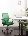 Krzesło biurowe regulowane zielone BEST_920080