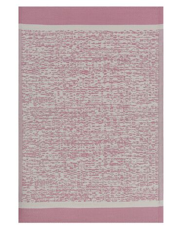 Vonkajší koberec 120 x 180 cm ružový BALLARI