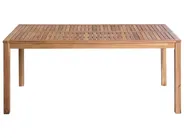 Garden Dining Set 4 Seater OMBRIANO Certified Acacia Wood Light Brown_958748