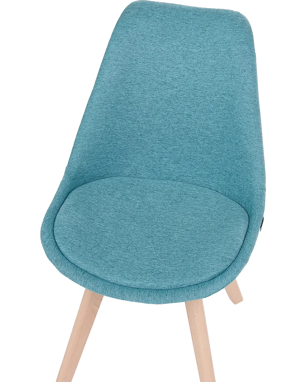 Conjunto de 2 sillas de comedor DAKOTA II Tela Azul_1186338