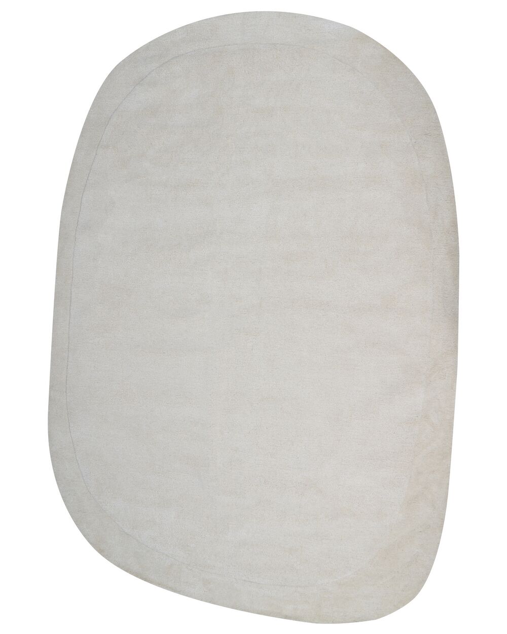 Tappeto MITHA Bianco sporco 200 x 300 cm Viscosa
