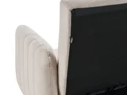 Sofa Bed 3 Seater SENJA Faux Linen Light Beige_944837