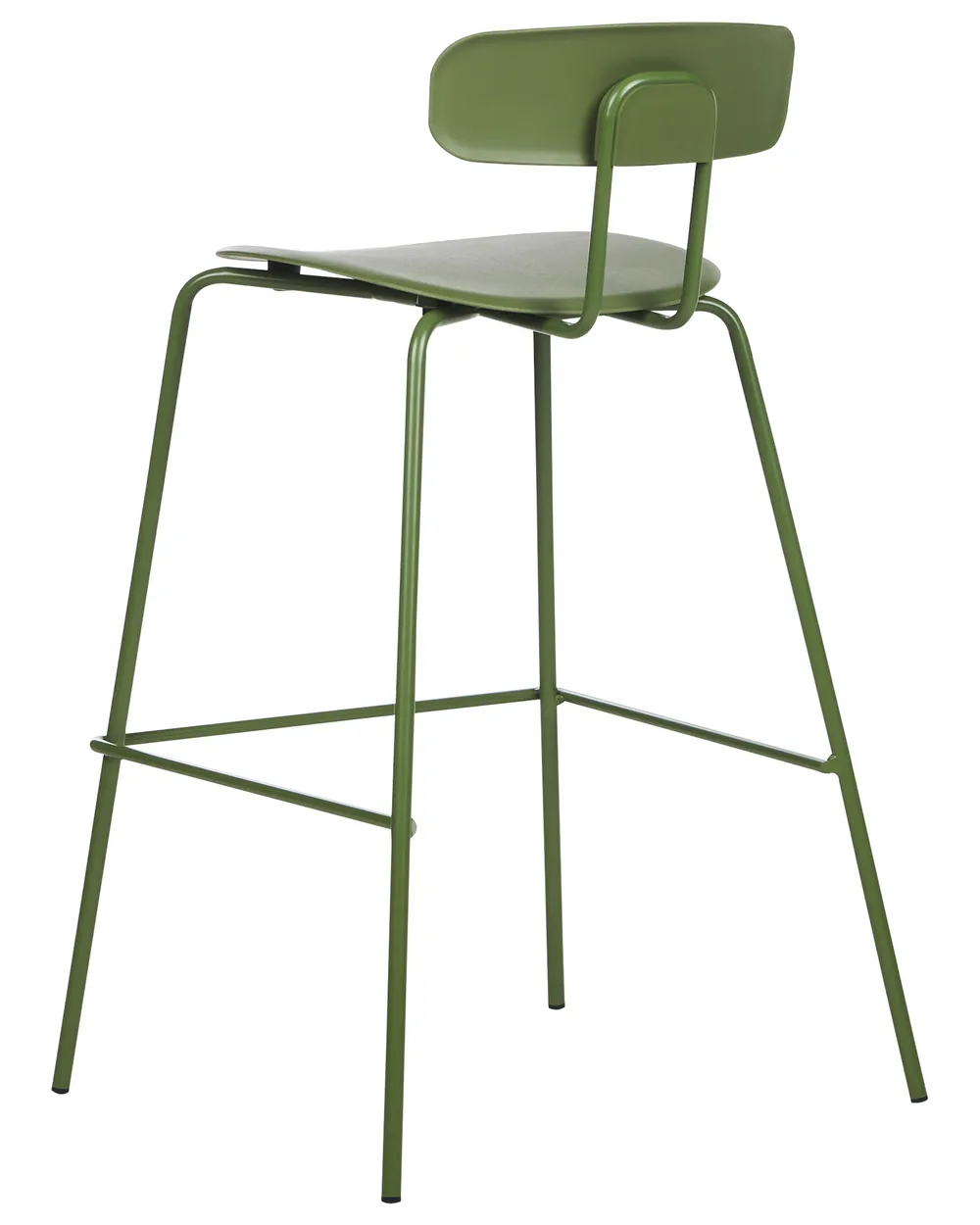 Set di 2 sedie alte SIBLEY Verde_902804