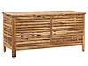 Skrzynia ogrodowa RIVIERA 130 cm 48 cm Drewno akacjowe Jasnobrązowy
