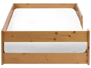 Kids Bed Pine Wood PRIMELLES 90 x 200 cm (EU Single) Brown_1051201