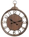 Horloge murale ø 52 cm marron ALCOBA_827746