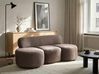 Sofa 3 Seater BLAVAND Boucle Taupe