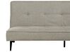 Fabric Sofa Bed Light Green ESSVIK_886765