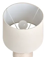 Table Lamp CHARGES Ceramic Light Beige_1032911