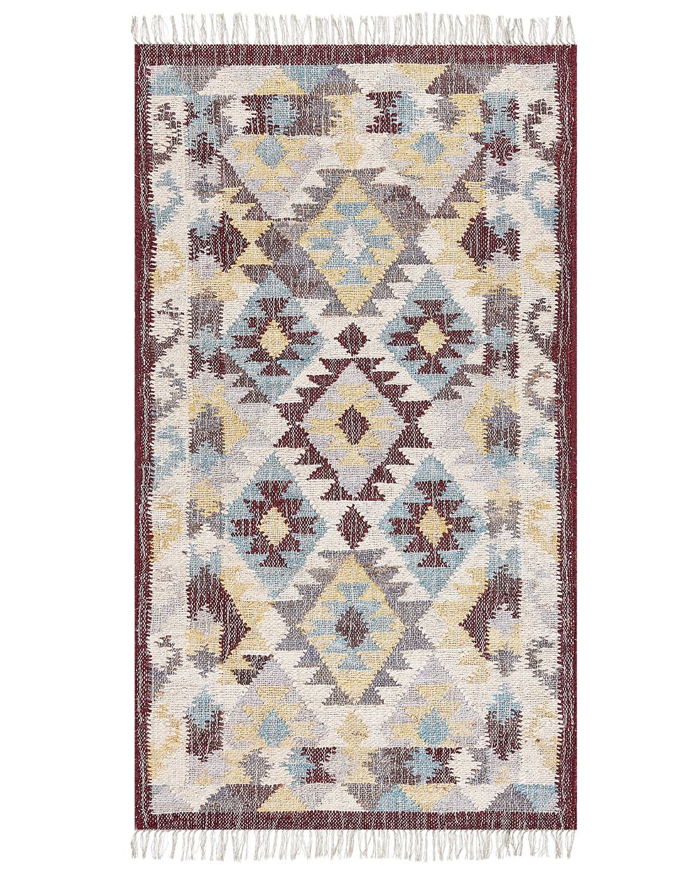 Dywan FENER Kolorowy 80 x 150 cm Juta