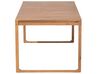 Mesa de comedor de madera de acacia clara 180 x 90 cm SASSARI_691843