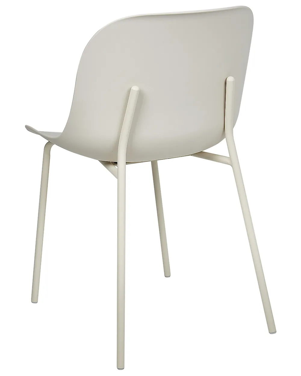 Set of 2 Dining Chairs BELOIT Light Beige_1185299