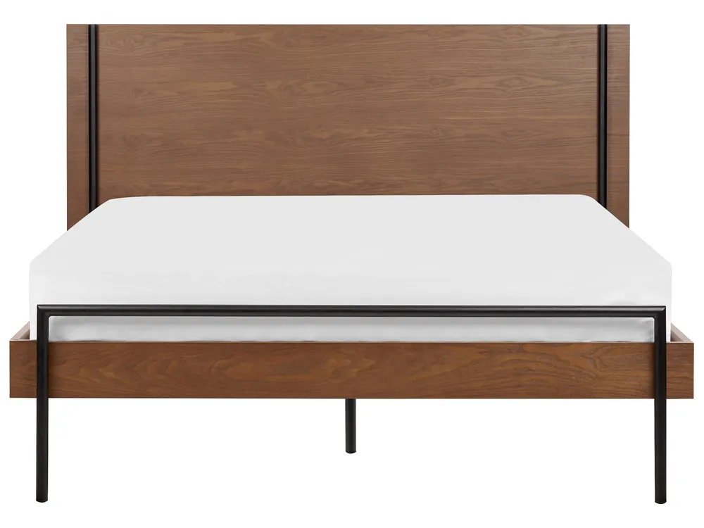 Cama LIBERMONT 140 x 200 cm Freixo escuro_1056066