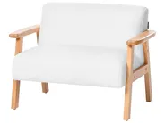 Divano per bambini LALMO Bouclé Bianco_1055459