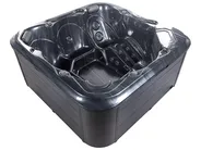 Outdoor Hot Tub with LED TULAROSA Graphite Grey_818556
