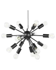 Pendant Lamp BALAGAS Metal Black_818279