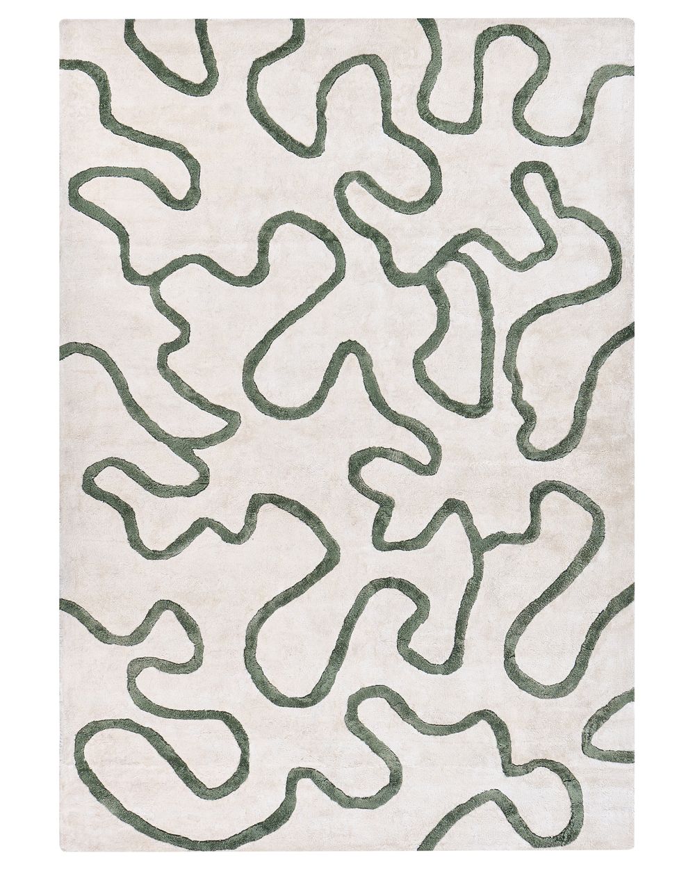 Tapis KAPPAR Beige clair 160 x 230 cm Soie artificielle