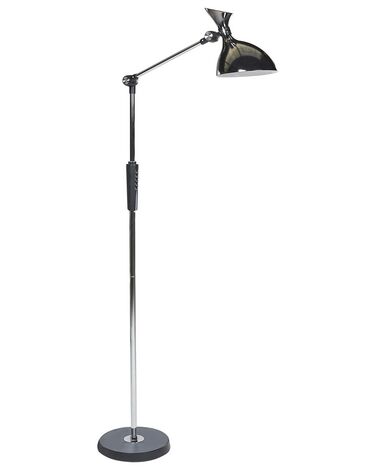 Stojací LED lampa 169 cm stříbrná ANDROMEDA