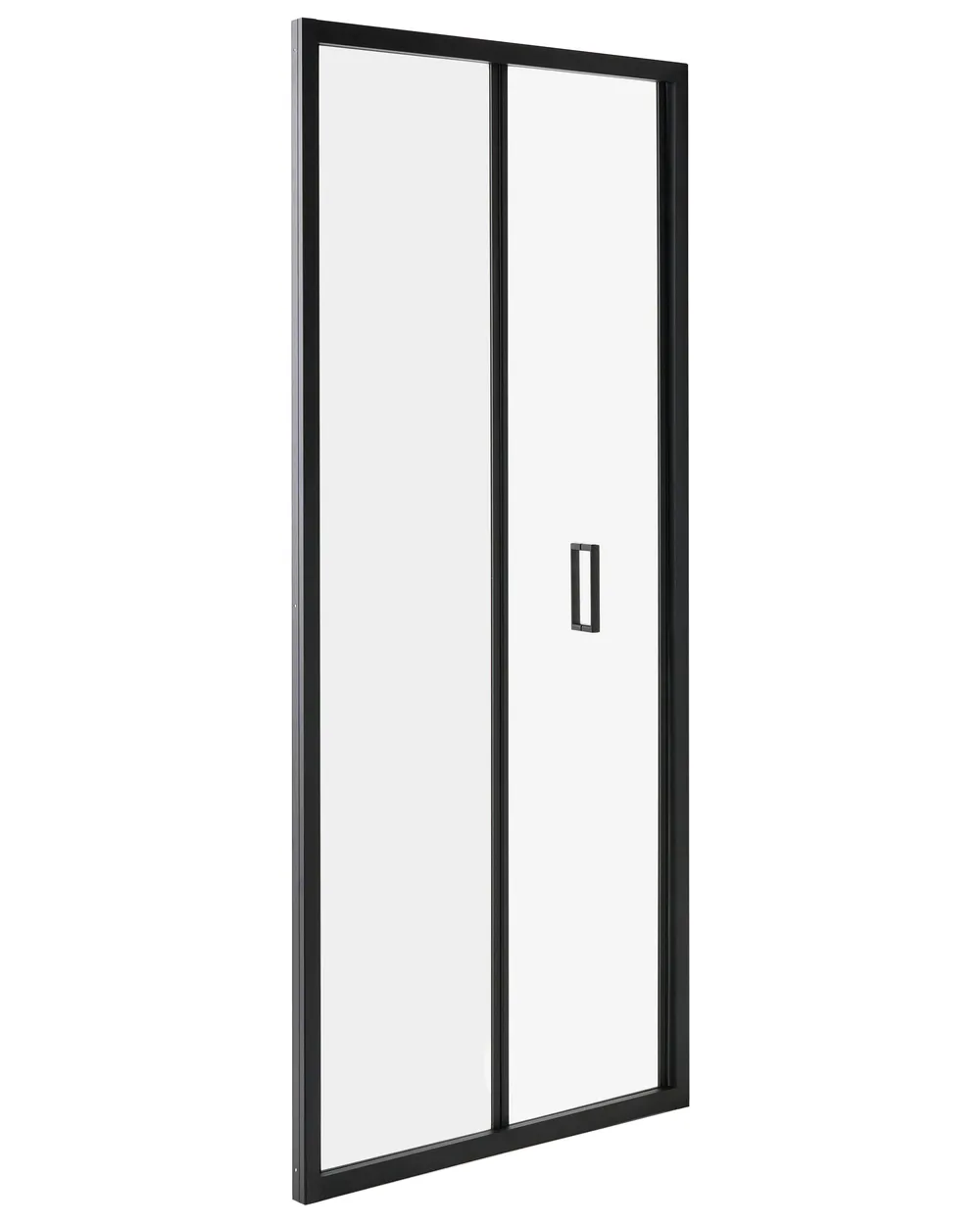 Porta doccia a libro NELTUME 80 x 190 cm Nero