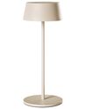 Lampada da tavolo senza fili a LED GUDER con dimmer Metallo Beige