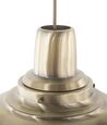 Metal Pendant Lamp Brass PINEGA_721276