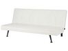 Boucle Sofa Bed White HASLE_912933