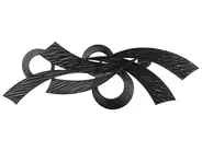Dekoracja ścienna TIMAHOE Metal 31 cm Złoty_995438