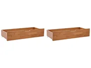 Set di 2 cassetti contenitori per letto EPANEY Marrone_1068425