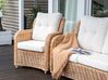 5 Seater Rattan Garden Sofa Set Natural ALESSANO_928583