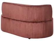 Left-Hand Chaise Longue VANVEY Corduroy Red_1004204