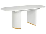 Stół do jadalni rozkładany DULVERTON Biały 160/200 cm 90 cm_1005680