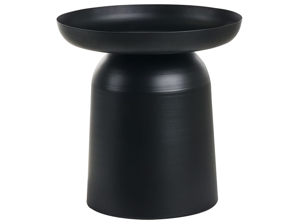 Table d'appoint TORRENS Métal Noir