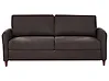 Sofa 3 Seater MARE Fabric Dark Brown
