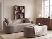 Sofa AMAL Stoff Taupe_1143178