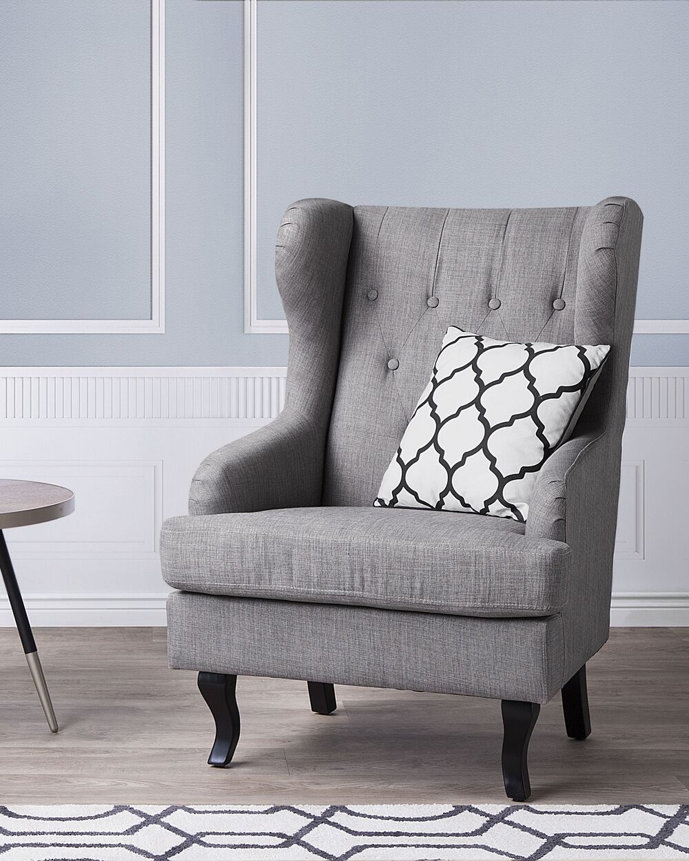 Armchair ALTA Fabric Grey Beliani
