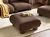 Ottoman MJALBI Boucle Brown