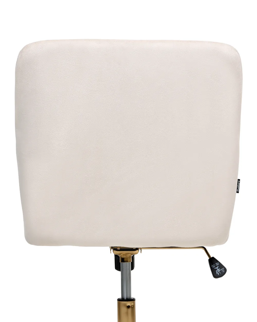 Sedia da scrivania ALTONA Velluto Bianco sporco_998566