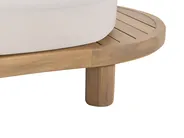 Garden Sofa with Table 4 Seater NUMANA Acacia Wood Off-White_1074258