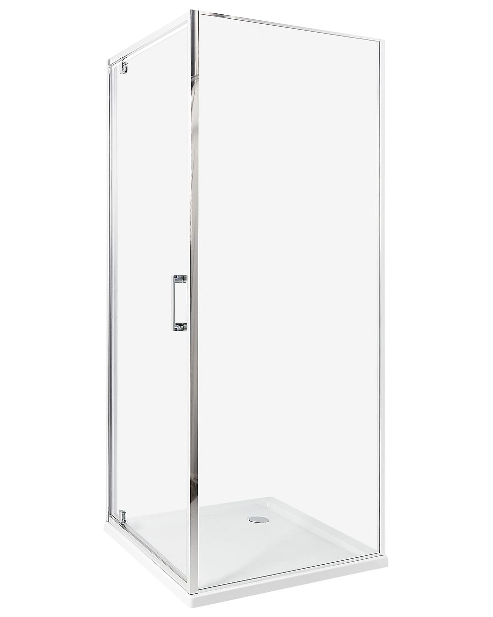 Duschkabine DARLI 70 x 70 x 185 cm Silber