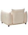 Fauteuil bouclé wit JAMSA_927712