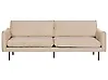 Sofa 3 Seater VINTERBRO Velvet Beige