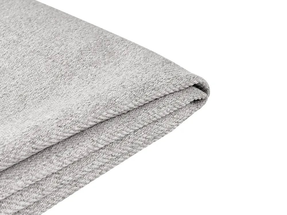 Divan Bed without Headboard Fabric COUNTESS 160 x 200 cm (EU King Size) Light Grey_979034