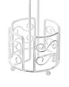 Freestanding Metal Toilet Paper Holder White MANDI_827838