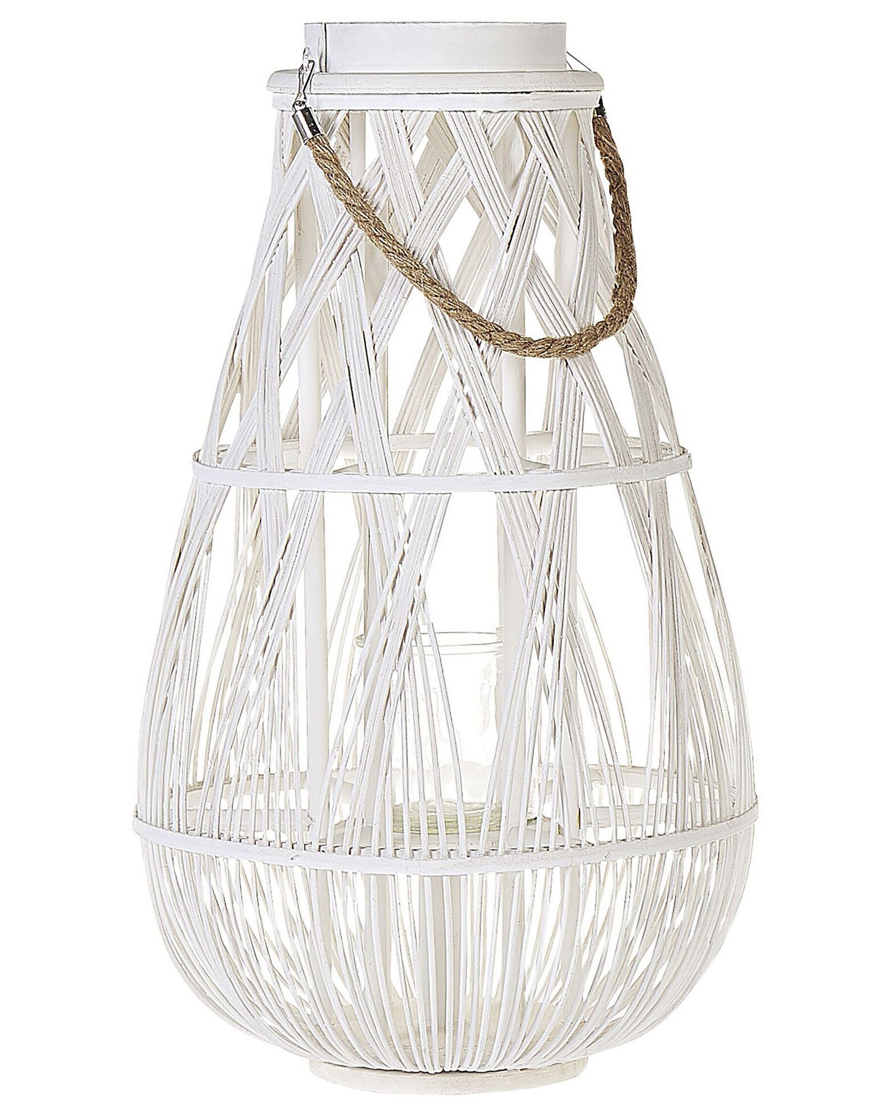 Idilli Fehér Bambusz Lámpás 56 cm TONGA_791667
