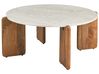 Coffee Table LUNO Marble Light Beige