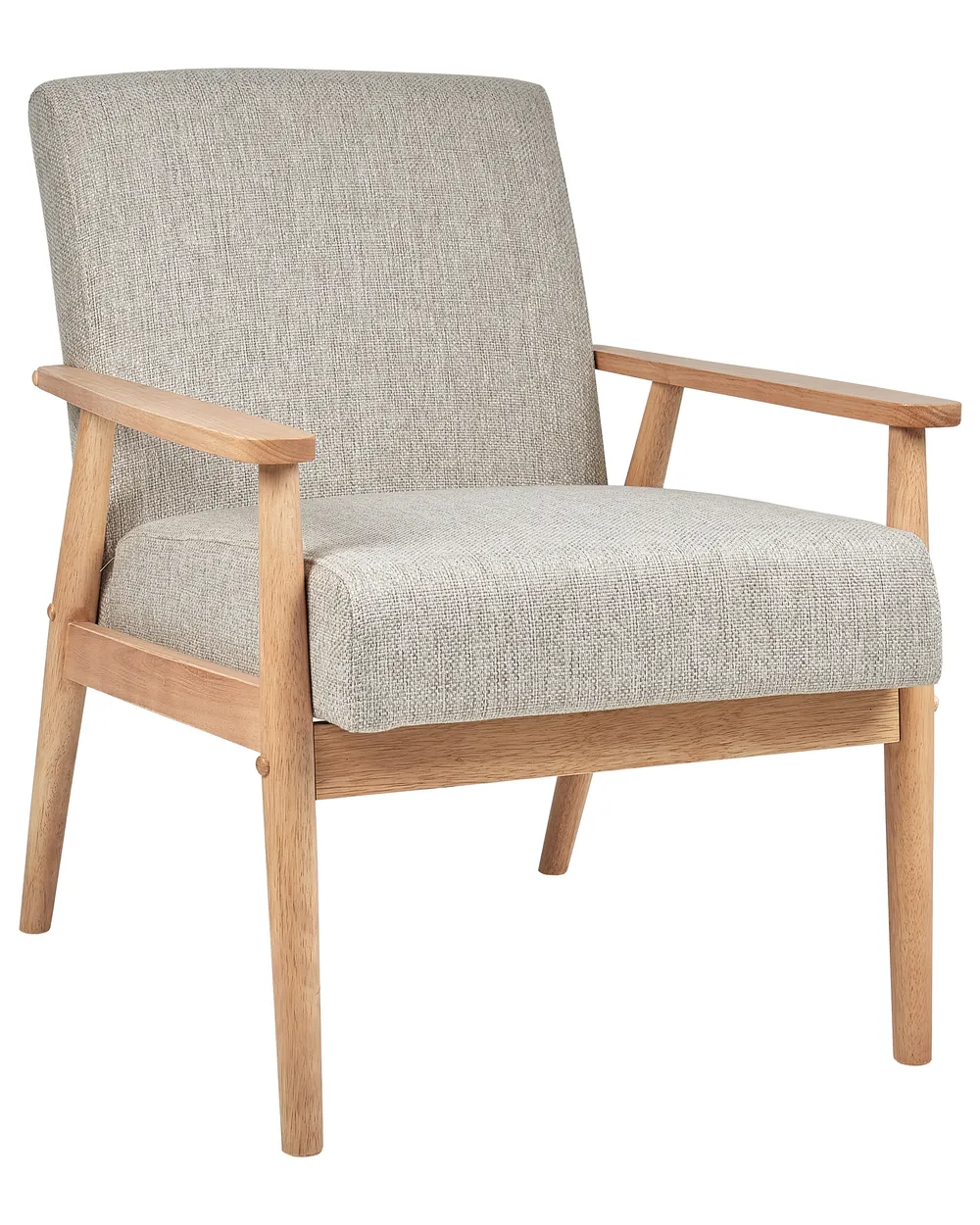 Kreslo ESRUM svetlohnedá/sivá