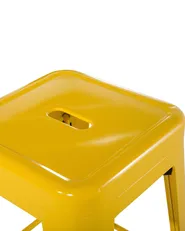 Set di 2 sgabelli da bar CABRILLO Metallo Giallo_701265