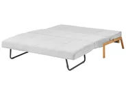 Sofa Bed 2 Seater EDLAND Fabric Light Grey_731682