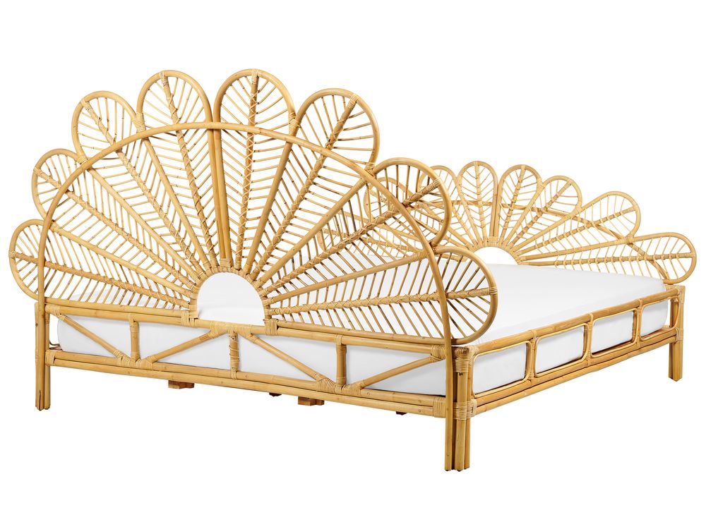 Bed headboard rattan cheap